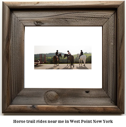 horse trail rides near me in West Point, New York